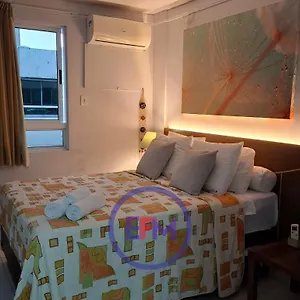  Apartamento Suite-pontanegra Beach-efm108 Brasil