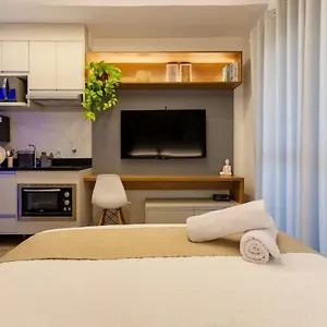  Apartamento Ap 508 Wonder - Aconchego | Pool, Sauna, Rooftop.